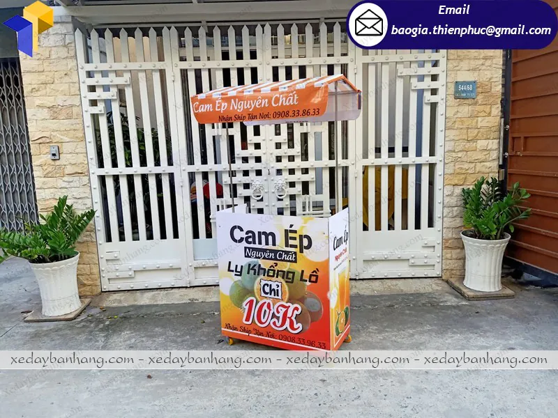 Booth bán hàng quảng cáo