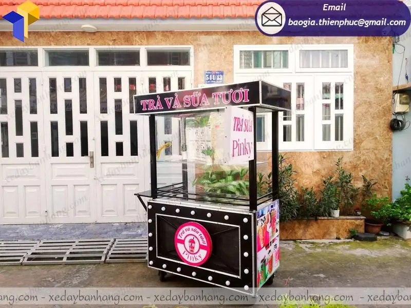 kiot bán trà sữa giá rẻ