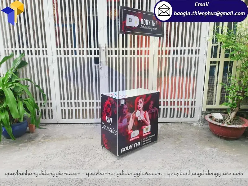 booth sắt sampling