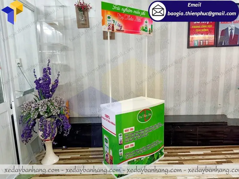 mua booth sampling nhựa ở đâu