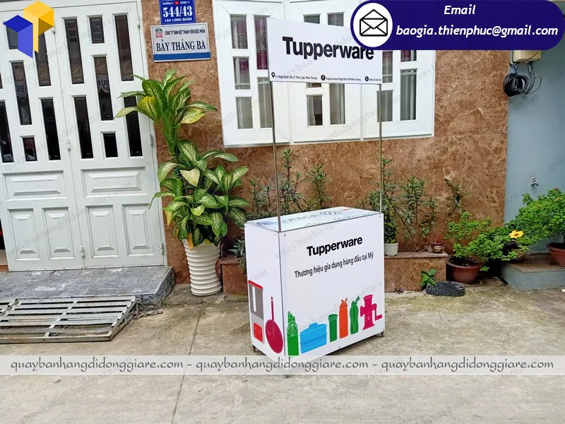 booth sampling quảng cáo siêu thị