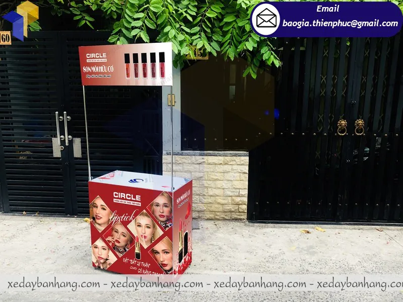 tủ sắt sampling di động