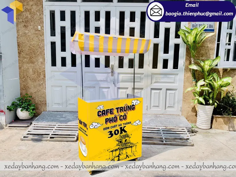 giá xe lắp ráp bán cafe