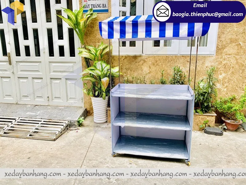 tủ sampling lắp ráp bán cafe