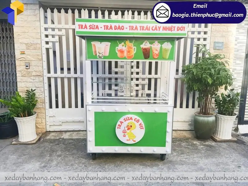 nơi đặt làm xe bán trà sữa đẹp