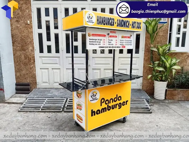 đặt làm xe bán thức ăn nhanh đẹp ở đâu