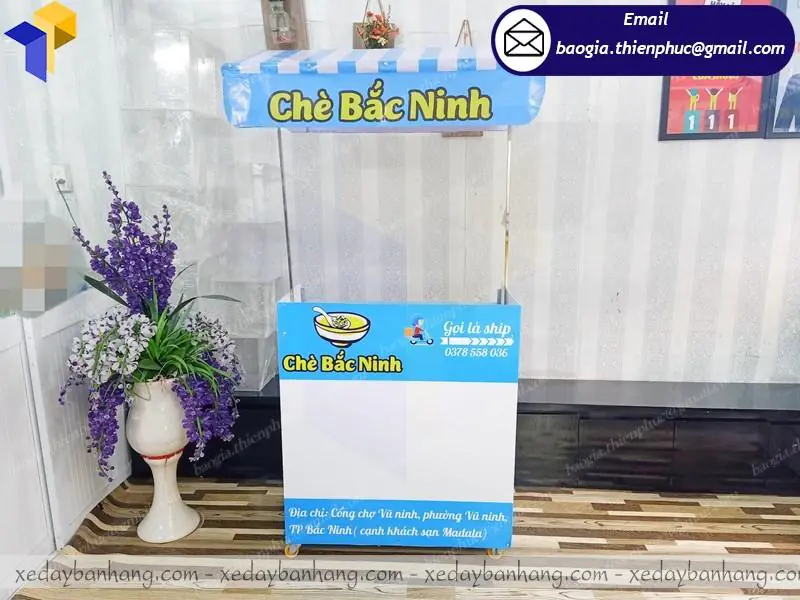 thiết kế booth sampling