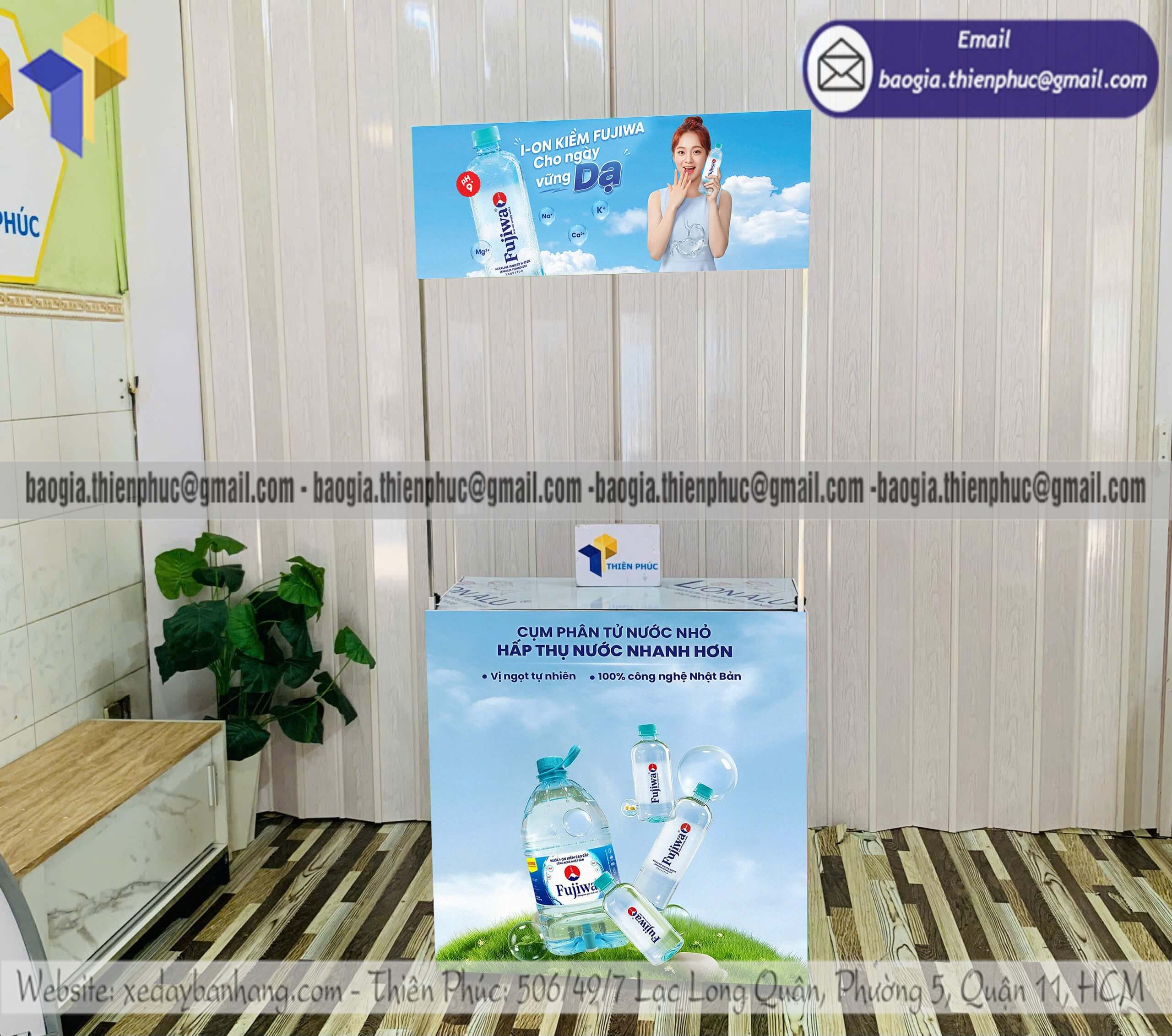 Booth sắt trưng bày quảng cáo di động gấp gọn Booth sắt trưng bày quảng cáo di động gấp gọn