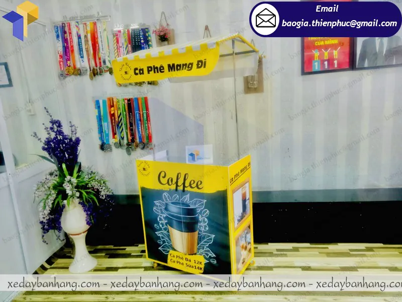 bàn lắp ráp bán cafe rang xay đẹp giá rẻ