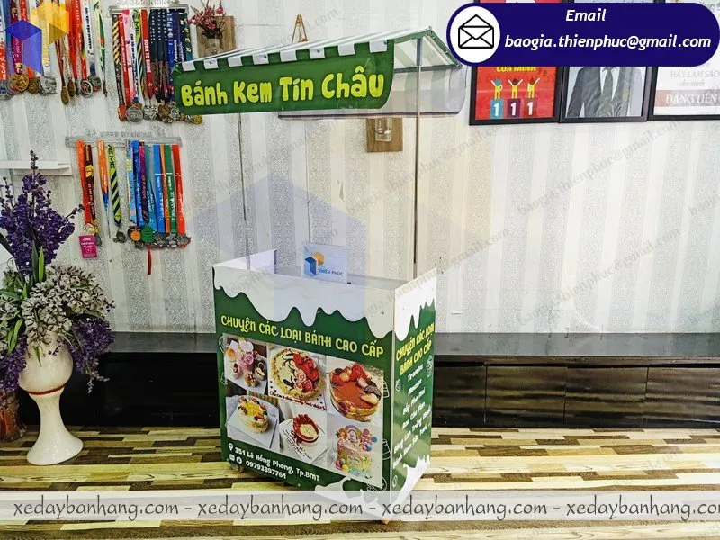 báo giá booth bán hàng lắp ráp