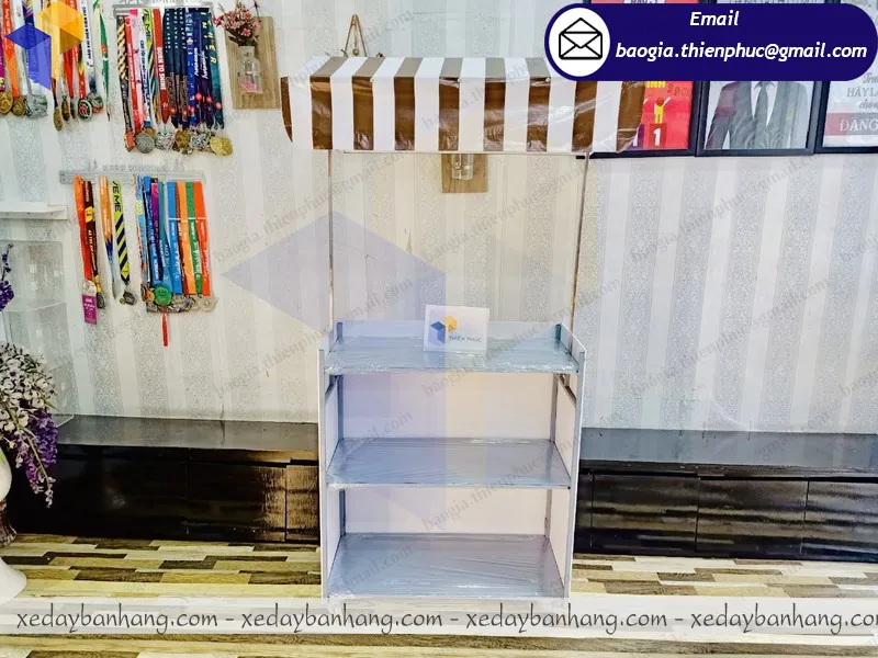 báo giá booth lắp ráp bán cafe giá rẻ