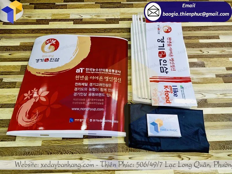 báo giá booth nhựa trưng bày hội chợ