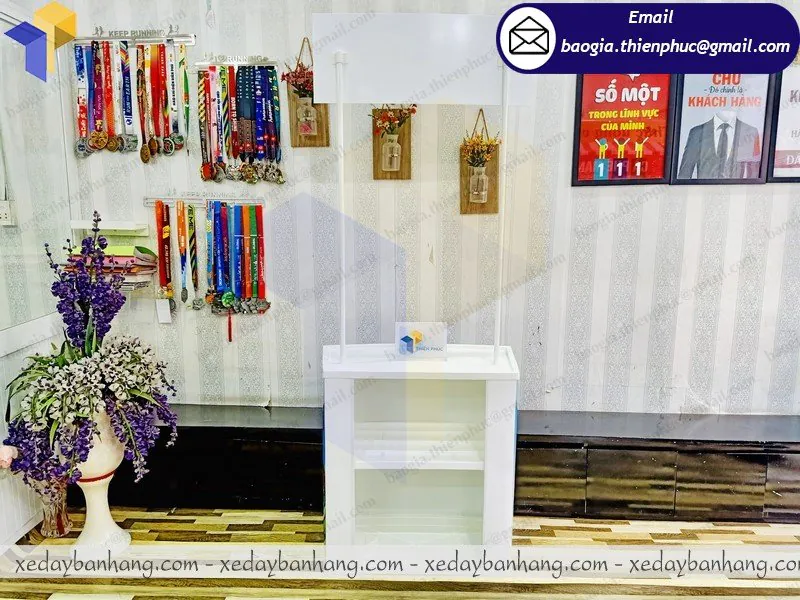 báo giá booth quảng cáo siêu thị