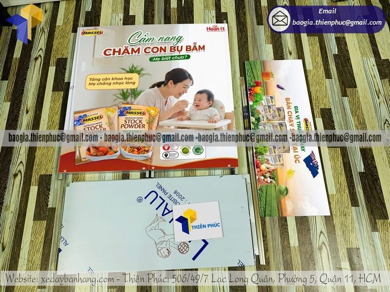 Báo giá booth sắt cho PG đứng giới thiệu sản phẩm chiến dịch marketing thực chiến