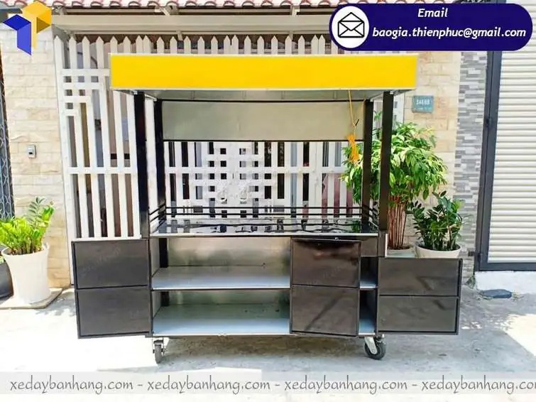 báo giá quầy bán trà sữa trân châu đẹp
