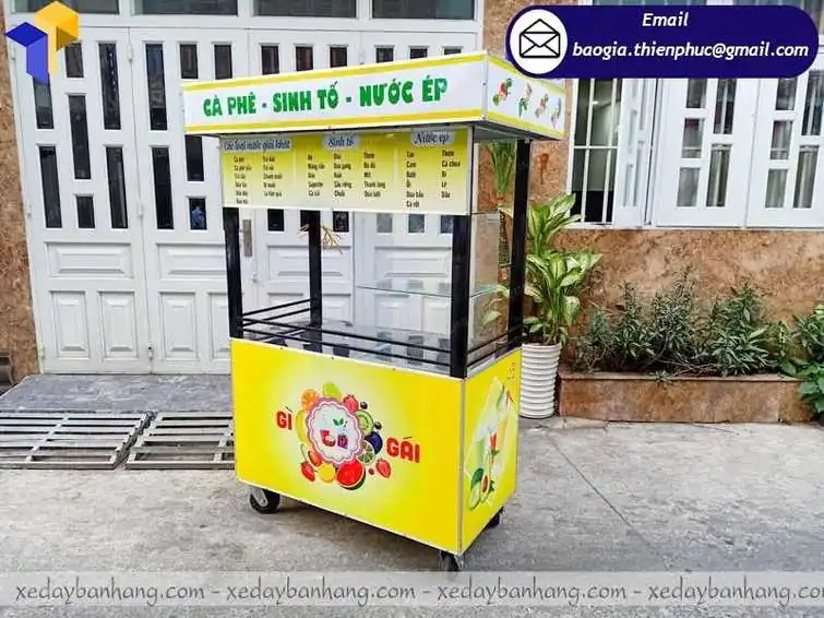 báo giá quầy cafe mang đi inox