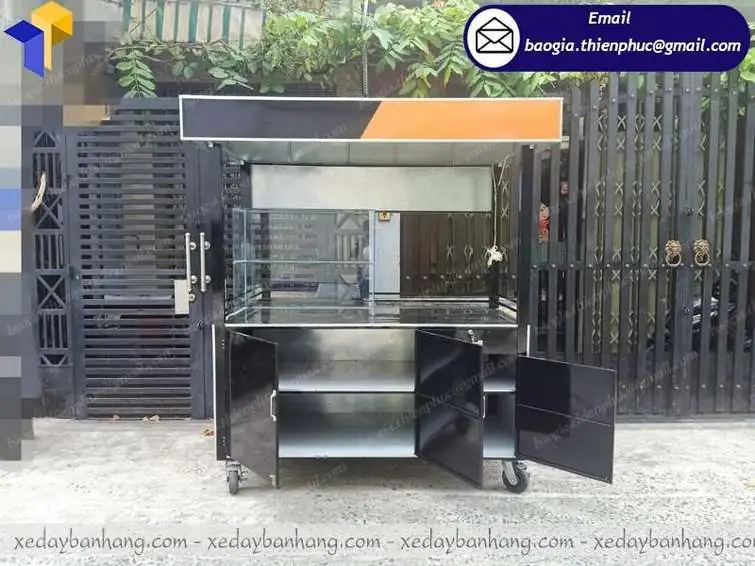 báo giá quầy kiot bán trà sữa