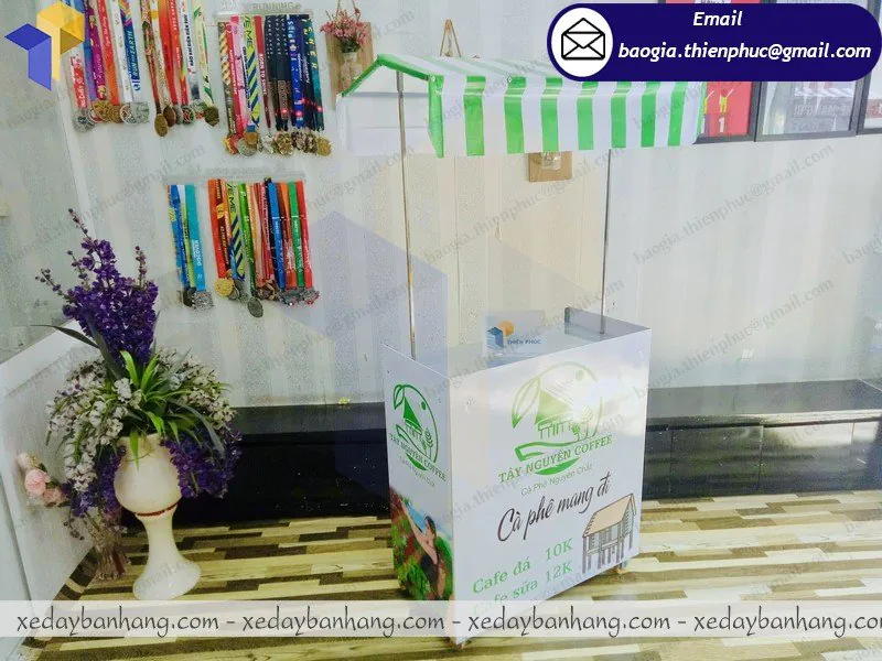 báo giá quầy xe lắp ráp bán cafe tây nguyên