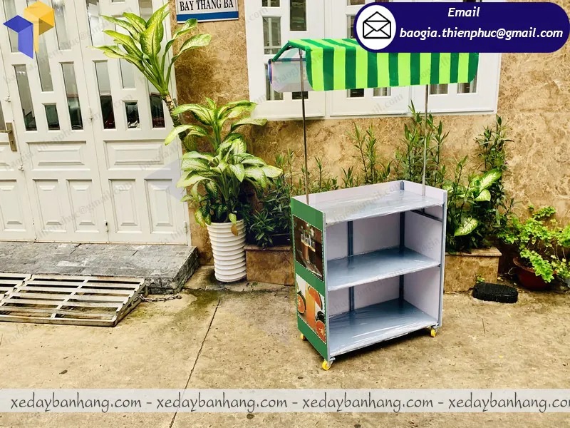 báo giá quầy xe lắp ráp bán trà chanh