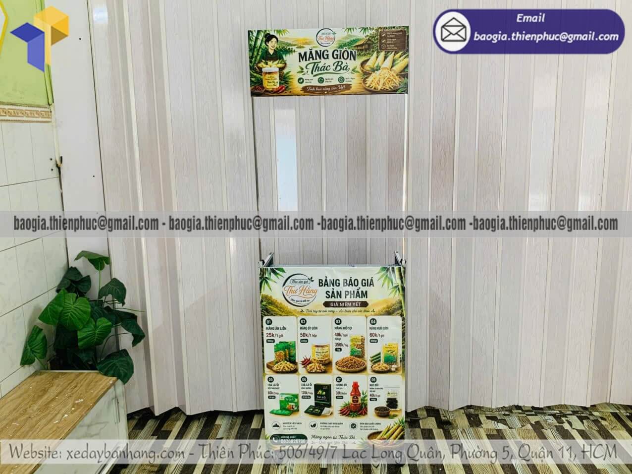 Báo giá quầy xếp trưng bày đồ ăn mini ngoài trời Báo giá quầy xếp trưng bày đồ ăn mini ngoài trời