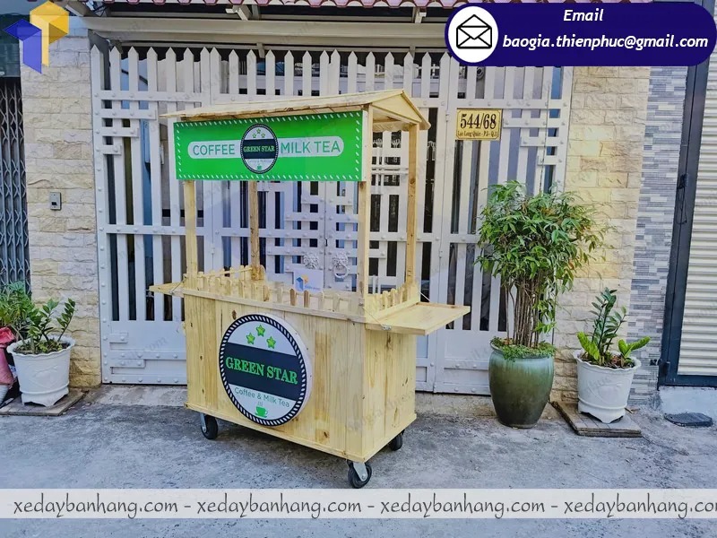 báo giá tủ bán cafe di động