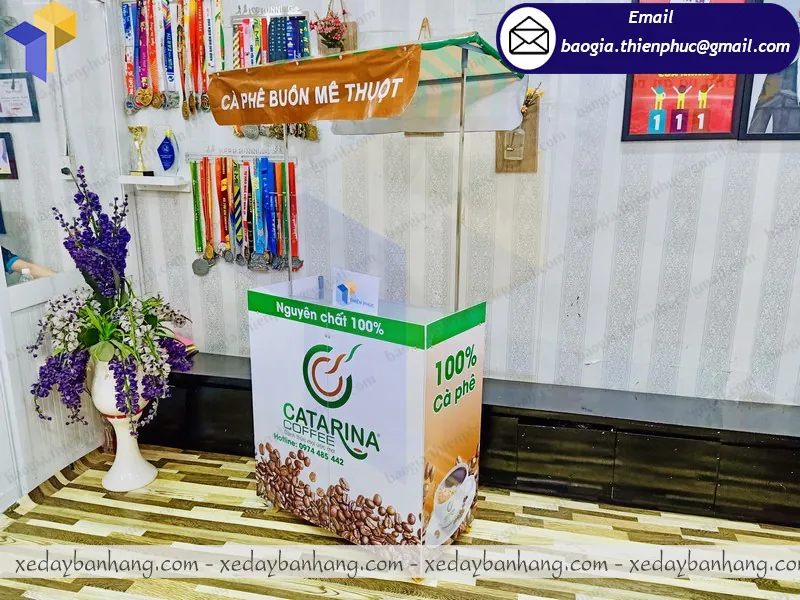 báo giá tủ lắp ráp bán cafe