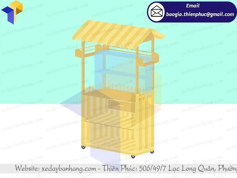 báo giá tủ trà sữa đẹp