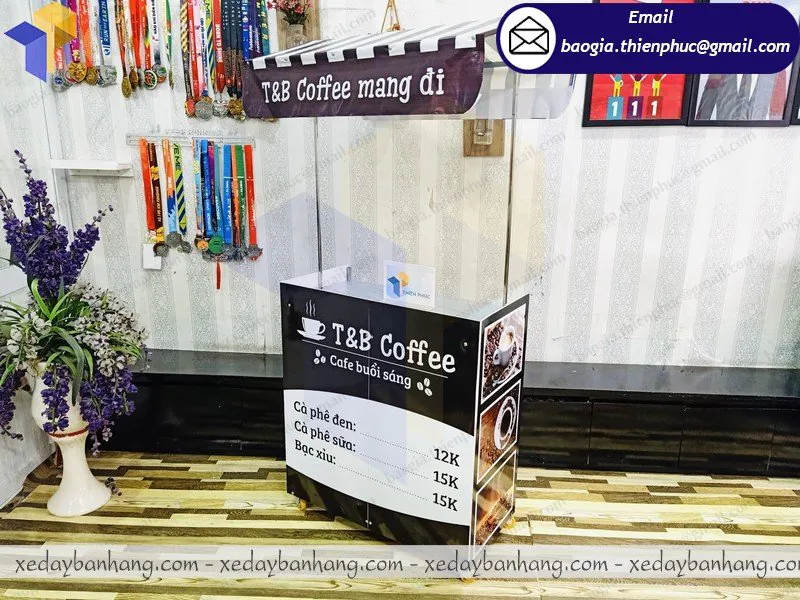 báo giá xe bán cafe lắp ráp
