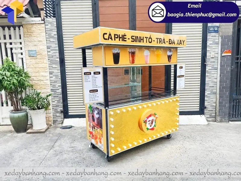 báo giá xe bán nước ép trái cây