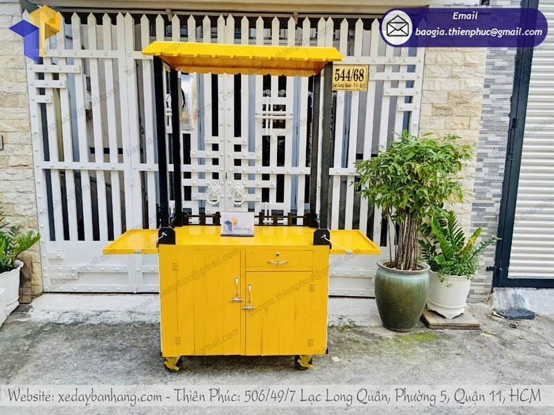 báo giá xe bán thịt xiên nướng