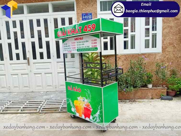 báo giá xe bán trà tắc di động