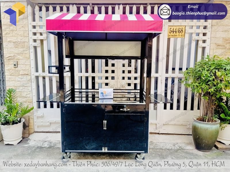 báo giá xe đẩy bán sinh tố nước ép