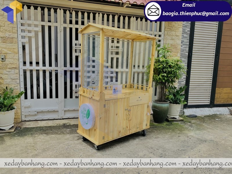 báo giá xe đẩy bán thức ăn nhanh