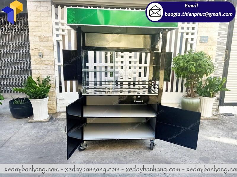 báo giá xe inox bán sinh tố
