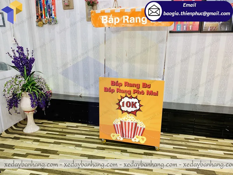 báo giá xe lắp ráp bán bắp rang bơ