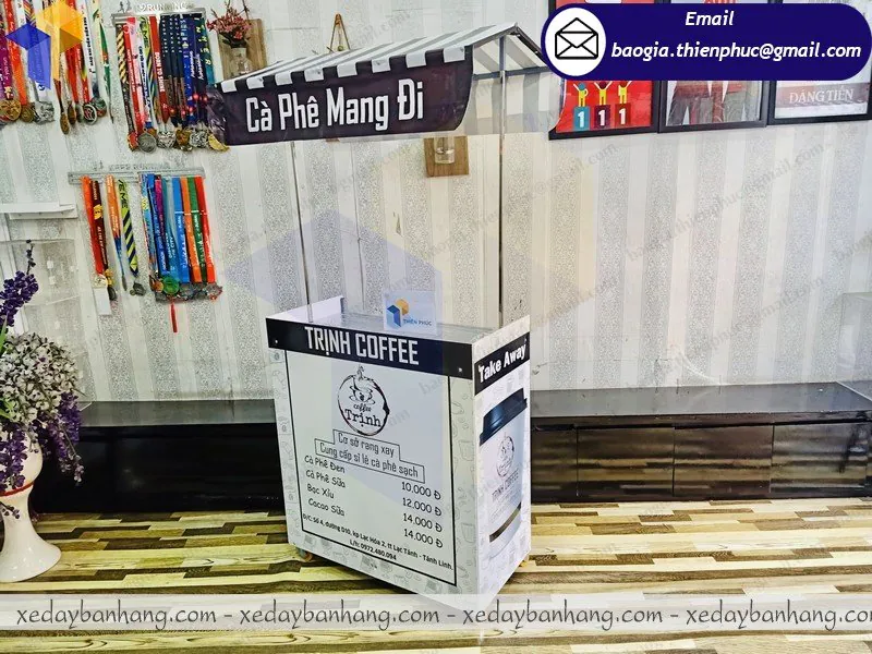 báo giá xe lắp ráp bán cafe mang đi