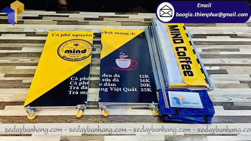 báo giá xe lắp ráp bán cafe nguyên chất