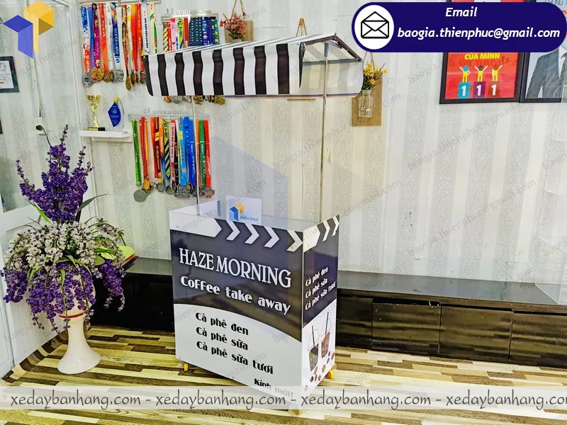 báo giá xe lắp ráp bán cafe sữa tươi