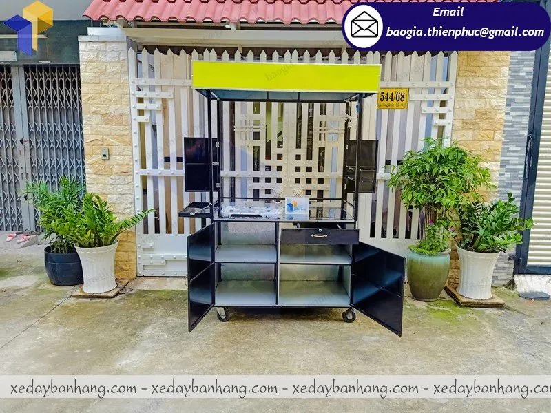 báo giá xe nước ép trái cây đẹp