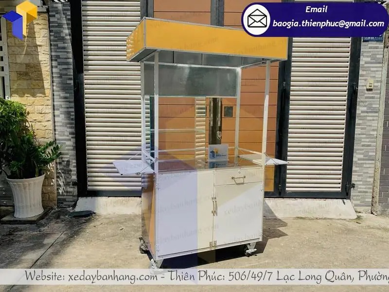 báo giá xe sắt bán cà phê vỉa hè