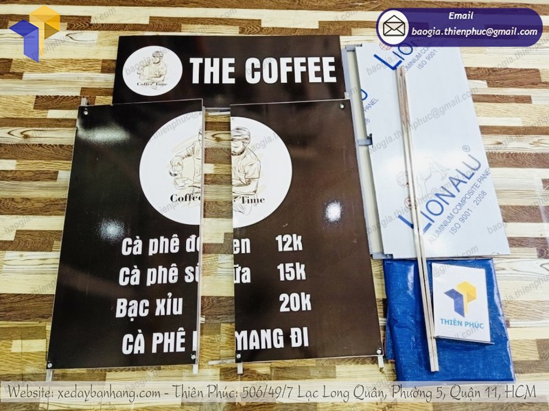 booth bán cà phê giá rẻ đẹp