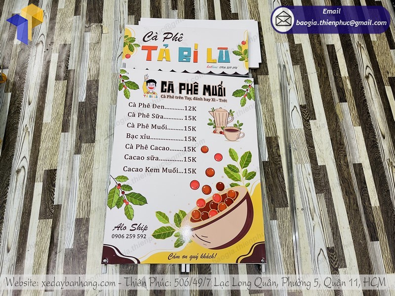 booth bán cà phê nhỏ gọn uy tín