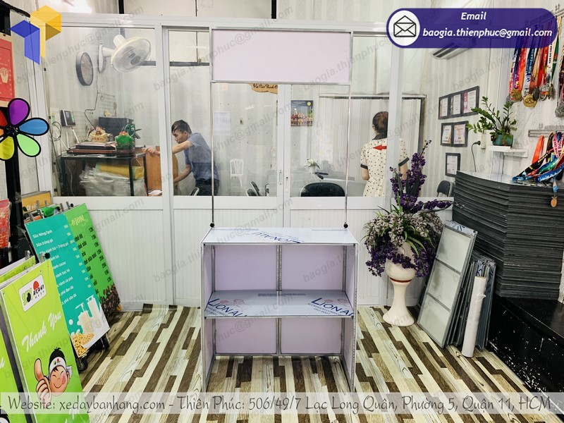 booth bán café lắp ráp uy tín