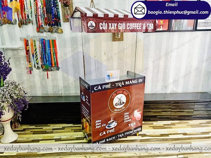 booth bán cafe take away giá bao nhiêu