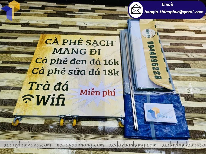 booth bán cafe take away giá rẻ
