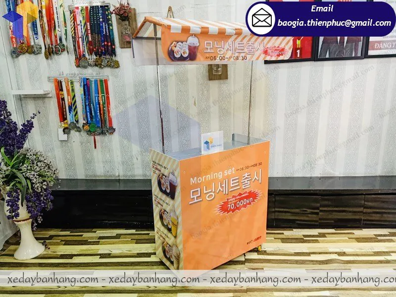 booth bán đồ ăn di động giá bao nhiêu