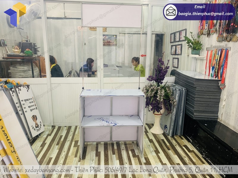 booth bán đồ ăn vặt vỉa hè tốt