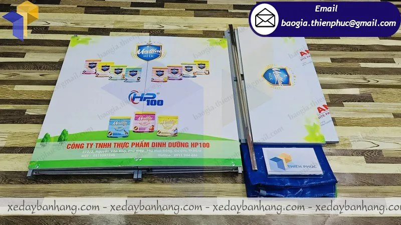 booth bán hàng bằng sắt giá rẻ
