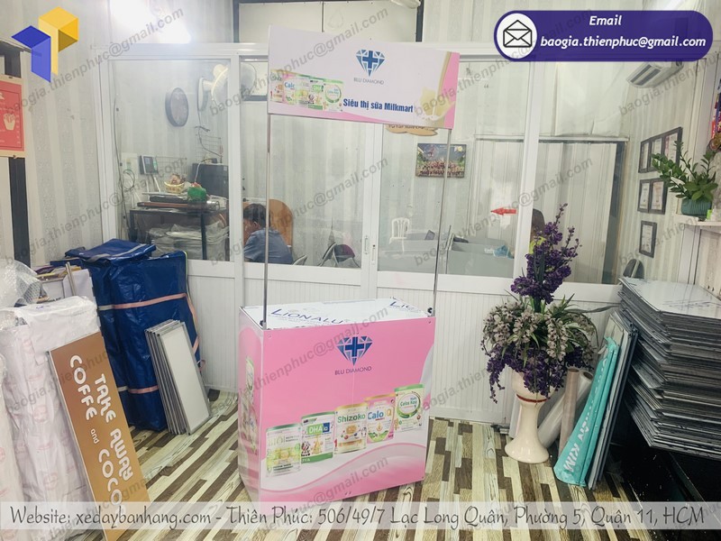 booth bán hàng di động rẻ