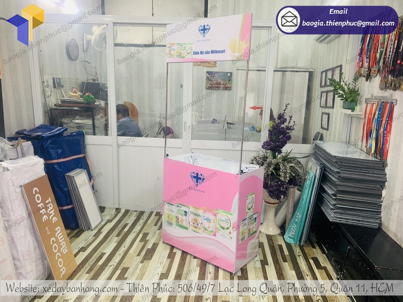 booth bán hàng di động tphcm